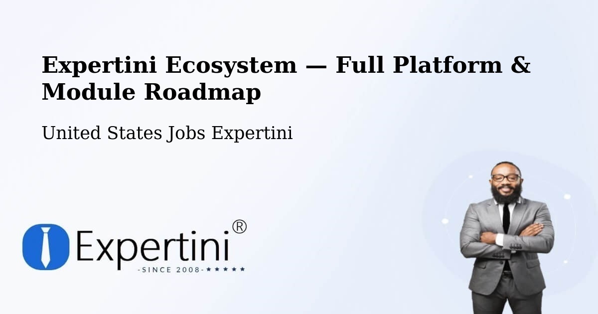 Expertini Ecosystem — Full Platform & Module Roadmap – Clawson